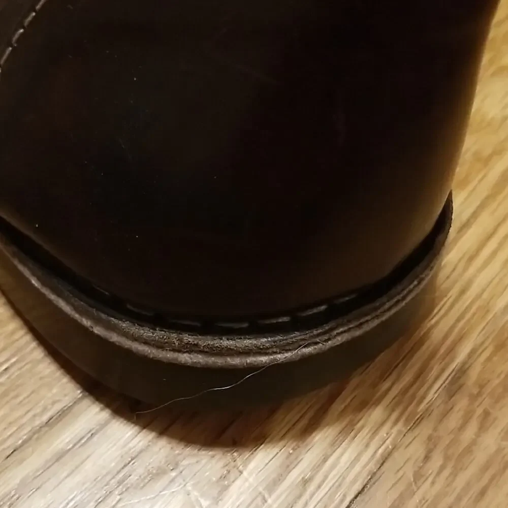 Steve Madden Men’s Leather Brown Distressed Lace Up Casual Chukka Boots Size 13